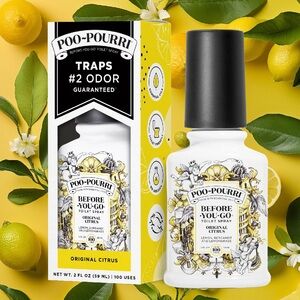 NIB Poo-Pourri Before You Go Toilet Spray “Original Citrus” Scent